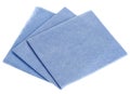 Blue viscose kitchen (tissue) Royalty Free Stock Photo