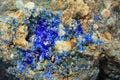 blue vitriol mineral texture