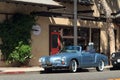 Blue 1958 Volkswagen Karmann Ghia vintage car