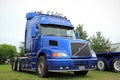 Blue Volvo NH12 Truck year 2002 in Power Truck Show