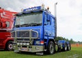 Blue Volvo Truck Tractor F16 at Riverside Truck Meeting 2015