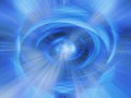 Blue vortex Royalty Free Stock Photo