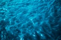 Blue water backghround Royalty Free Stock Photo