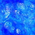 Blue Water Effect. Seamless Tileable Texture. Royalty Free Stock Photo