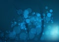 Blue Water Element Background Vector Illustration Design Royalty Free Stock Photo