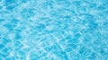 Blue Water Pool With Ripples Royalty Free Stock Photo