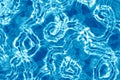 Blue water ripples background Royalty Free Stock Photo