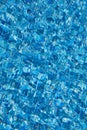 Water ripples texture in swimming pool Royalty Free Stock Photo