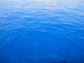 Blue water in the sea as background texture