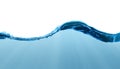 Water split line Royalty Free Stock Photo