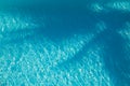 Blue water surface Royalty Free Stock Photo