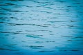 Blue water surface background texture blurred light with wave ri Royalty Free Stock Photo