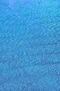 Blue water surface texture background. Royalty Free Stock Photo