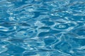 Blue water swiming pool Royalty Free Stock Photo