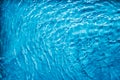 Blue water texture as abstract background, swimming pool and waves design Royalty Free Stock Photo