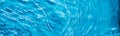 Blue water texture as abstract background, swimming pool and waves design Royalty Free Stock Photo