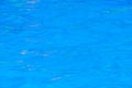 Blue water texture, blue water surface blue mint water surface with rings and ripples. Spa concept background. Flat lay Royalty Free Stock Photo