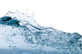 Blue water vawe Royalty Free Stock Photo