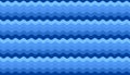Blue Water wave line deep sea pattern background. Paper cut style concept. Vector illustration Royalty Free Stock Photo
