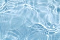 Blue water wave texture background 2 Royalty Free Stock Photo