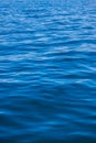 Blue water waves Royalty Free Stock Photo