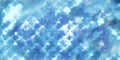 Blue watercolor abstract pattern background. Royalty Free Stock Photo