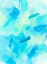 Blue watercolor abstract pattern background Royalty Free Stock Photo