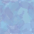 Blue watercolor background. Abstract hand paint square stain backdrop Royalty Free Stock Photo