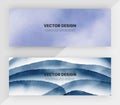 Blue watercolor cover design with golden glitter texture