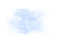 Blue watercolor running stain. It`s a good background for any type of designer work.