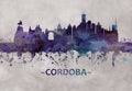 Cordoba Spain skyline Royalty Free Stock Photo