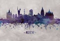 Kiev Ukraine skyline