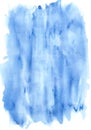 Blue watercolor texture streaks