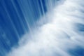 Blue waterfall Royalty Free Stock Photo