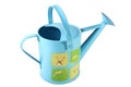 Blue watering can
