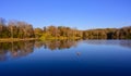 Blue Waters of Lake Fairfax Royalty Free Stock Photo