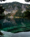 Blue Waters Reflect Tolmie Peak Royalty Free Stock Photo
