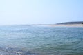 Blue Waters of Ware Beach - A Serene and Pristine Beach in Ganpatipule, Ratnagiri, Maharashtra, India Royalty Free Stock Photo