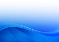 Blue wave abstract background vector illustration Royalty Free Stock Photo