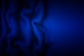 Blue wave carbon fiber. metal background and texture Royalty Free Stock Photo