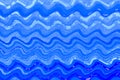 Blue wave watercolor paint digital art background Royalty Free Stock Photo