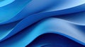 Blue Waves Transparent Abstract Background Dynamic and Serene Design Element