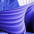 Blue Wavy Curves