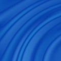 Blue wavy curves Royalty Free Stock Photo