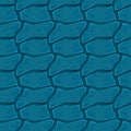 Blue Wavy Elements Texture Background. Vector Royalty Free Stock Photo