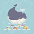 Cute whale icon.1