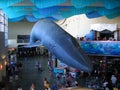 The Blue Whale model of the Aquarium of the Pacific, Long Beach, California, USA