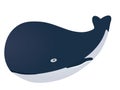 Blue whale toy Royalty Free Stock Photo