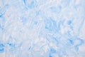 Blue and White Abstract Acrylic Paint Royalty Free Stock Photo