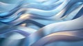 Blue and White Abstract Background With Wavy Lines Royalty Free Stock Photo